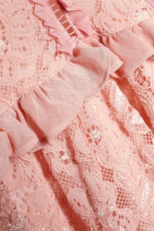 Pink Lace Dress (3mths-6yrs)